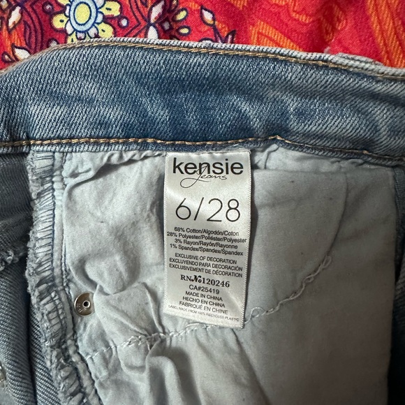 Kensie jeans. Women’s vintage lux size 6/28 - Picture 4 of 4